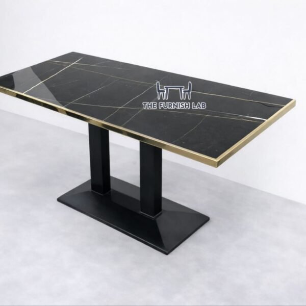 TFL_Table_6 Rectangle Ceramic Top with MS Frame