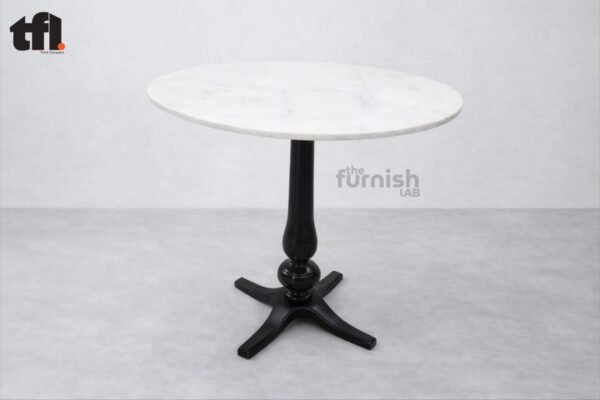 Round Table with Metal Frame