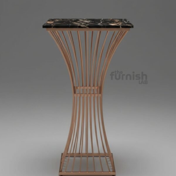 Tall Pedestal Bar Table with marble top Tall Pedestal Bar Table with Marble top