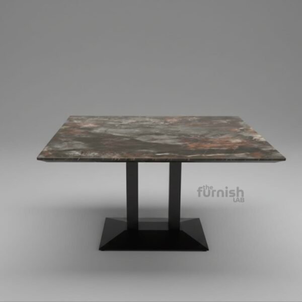 Composite Marble Table with MS Frame